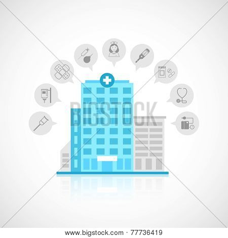 Medical building flat