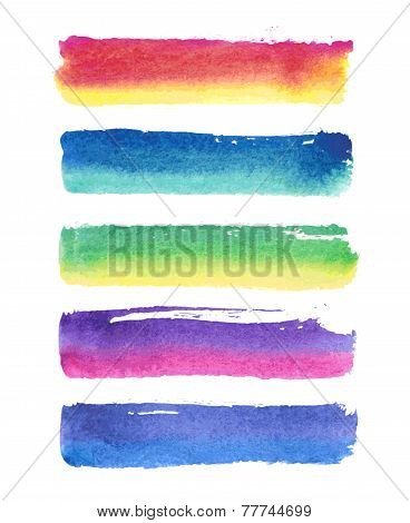 Vector Paint Stripes.