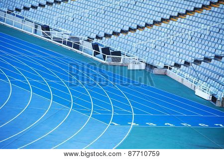 empty stadium