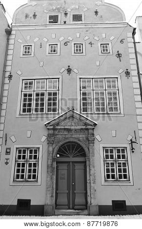 Old Buildind In Riga.