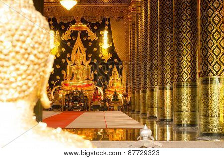 Phra Buddha Chinnarat At Wat Nearamit Vipasana, Dansai, Loei, Thailand