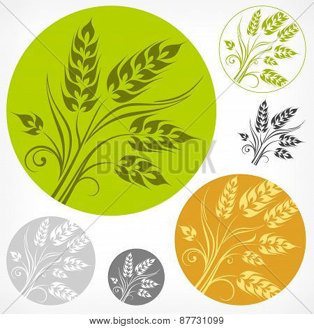 Wheat Pattern In Round