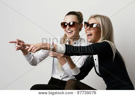 Girls Having Fun