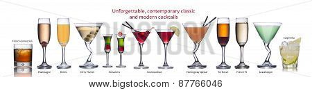Famous International Cocktails