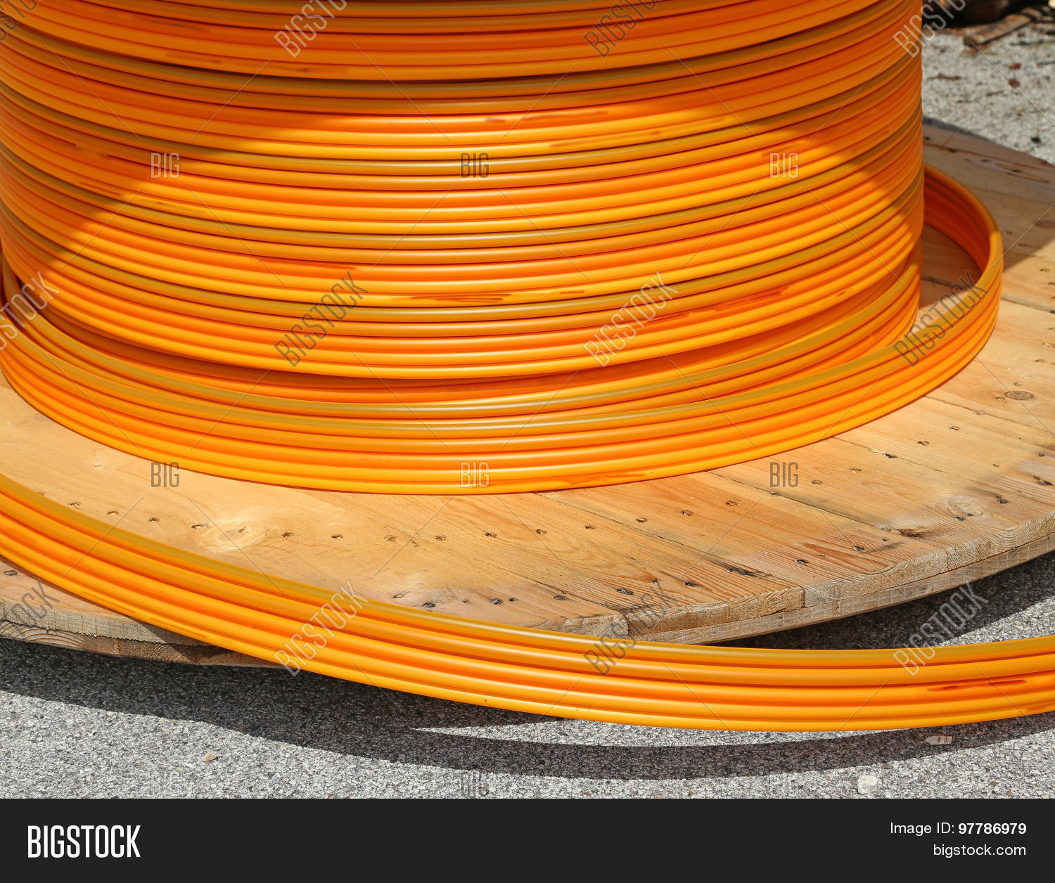Orange Pipes Fiber Image & Photo (Free Trial) Bigstock