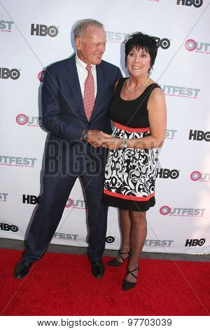 LOS ANGELES - JUL 11:  Tab Hunter, Joyce DeWitt at the 