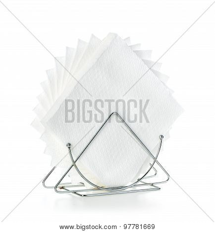 Napkins In A Stand