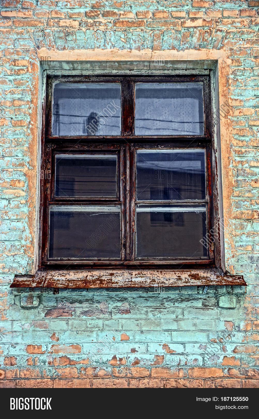 Old Window On Brick Image & Photo (Free Trial) Bigstock