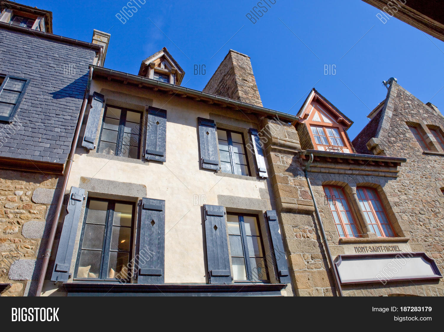 Houses Inside Mont Image & Photo (Free Trial) Bigstock