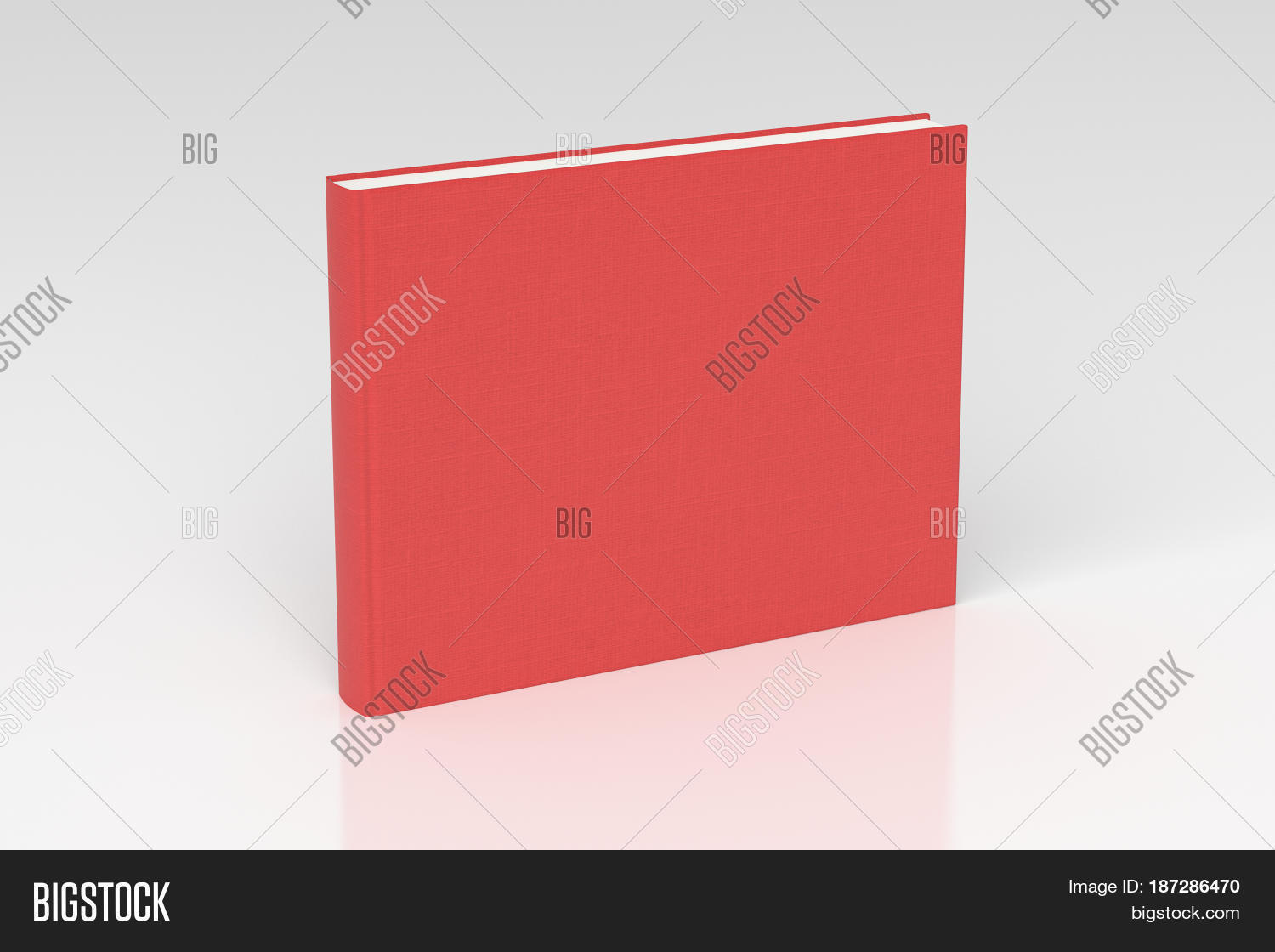 Blank Book Cover Image & Photo (Free Trial) Bigstock