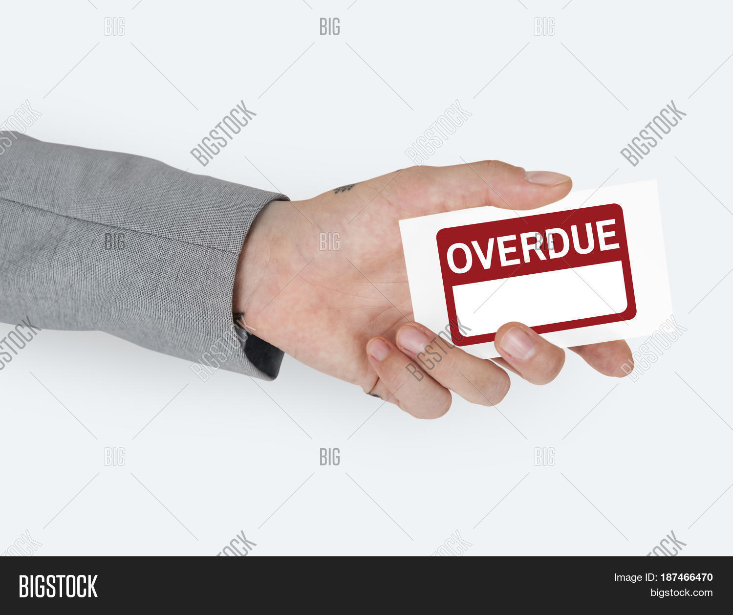 Overdue Late Delayed Image & Photo (Free Trial) | Bigstock