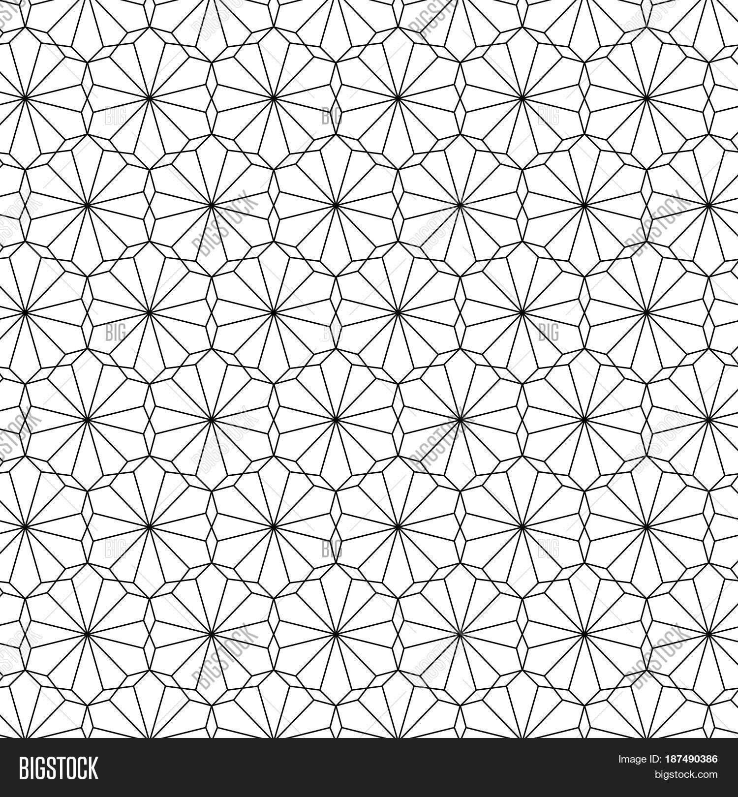 Pattern Vector Line Vector & Photo (Free Trial) | Bigstock