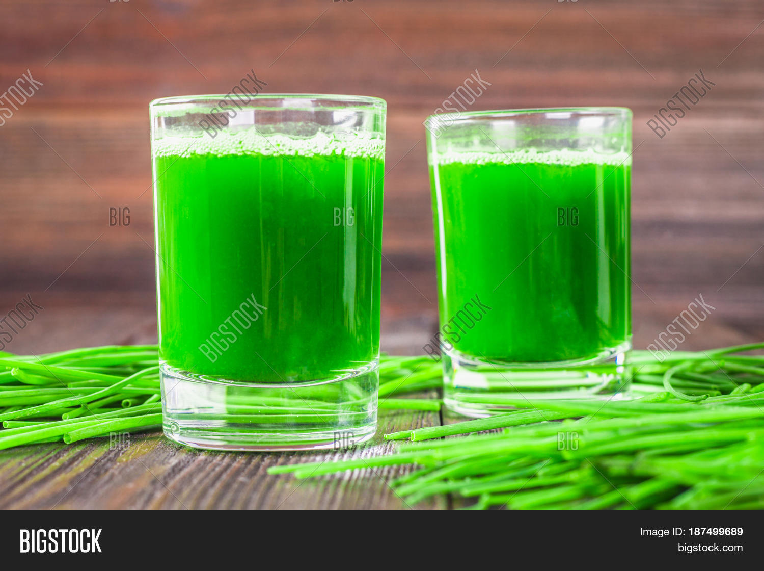Wheatgrass Shot. Juice Image & Photo (Free Trial) Bigstock