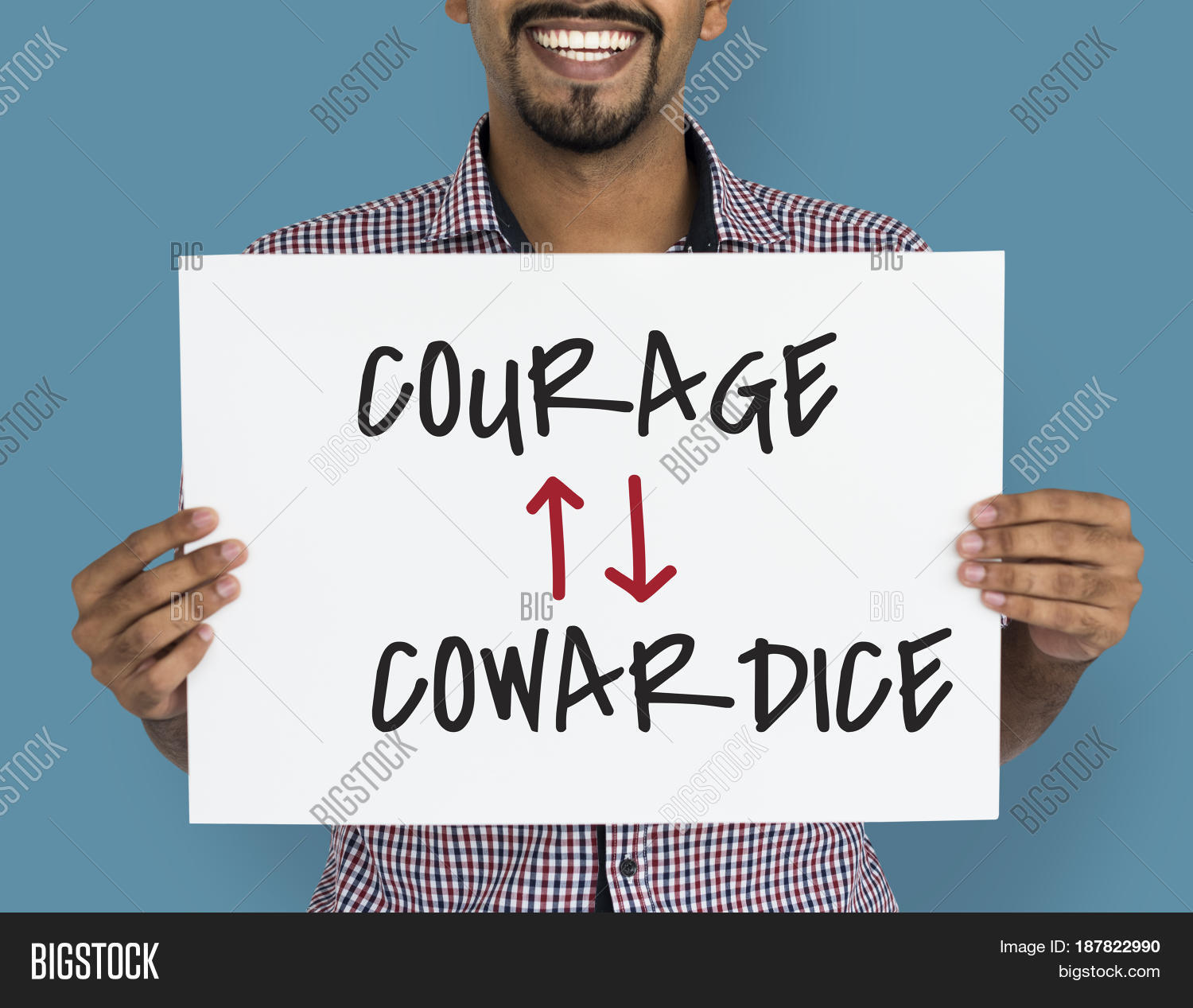 Courage Cowardice Image & Photo (Free Trial) Bigstock