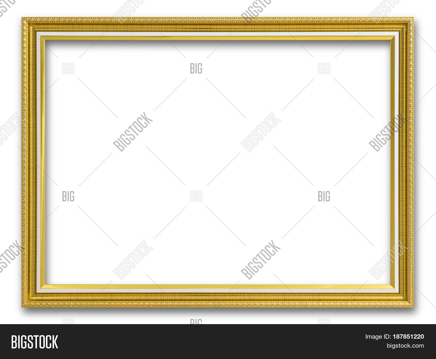 Gold Wooden Frame Image & Photo (Free Trial) Bigstock