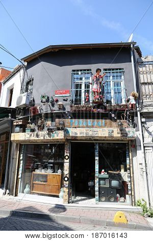 Balat District In Istanbul