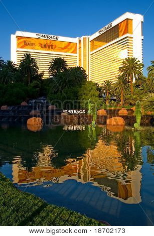 Das Mirage Casino/Hotel in Las Vegas