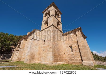 Hermitage in Cervera de Pisuerga Spain .