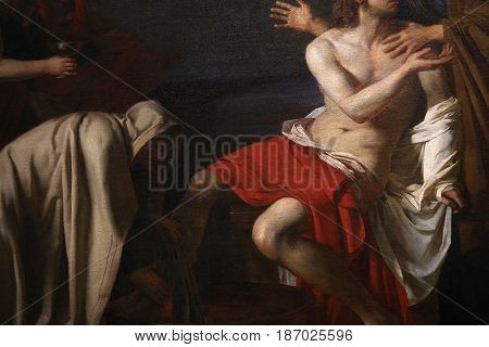 Interiors Of Saint-louis En L'ile Church, Paris, France