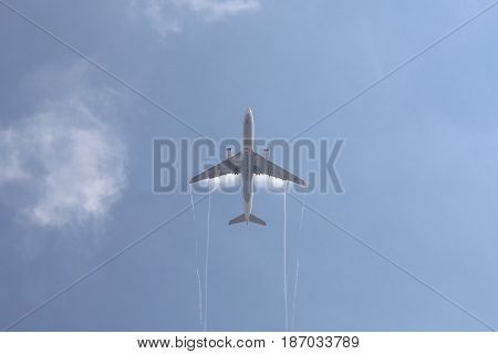 Airplane Landing To Ataturk International Airport