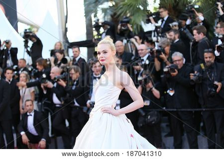  attends the 'Ismael's Ghosts (Les Fantomes d'Ismael)' screening and Opening Gala during the 70th annual Cannes Film Festival at Palais des Festivals on May 17, 2017 in Cannes, France.