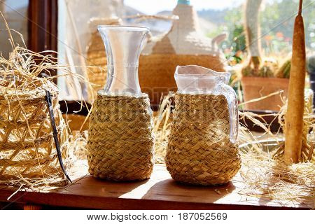 Esparto halfah grass used for crafts as cords basketry and espadrilles