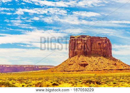 A road leading to Monument Valley Kayenta Arizona