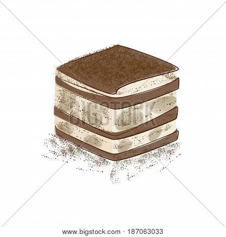 tiramisu ,tiramisu cake ,dessert with coffee, Tiramisu is a popular coffee-flavoured Italian custard dessert