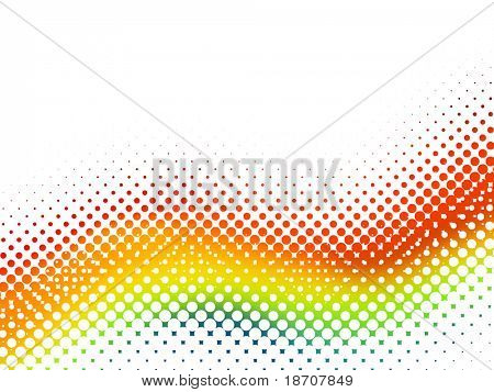 Halbton-Regenbogen