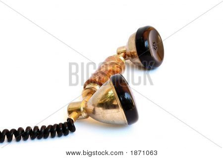 Vecchio telefono ricevitore