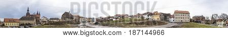 Panoramic View To Buildings In Eisleben