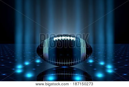 Ball On Spotlit Stage