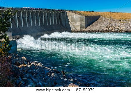 Dam Gate Of Jackson Dam I