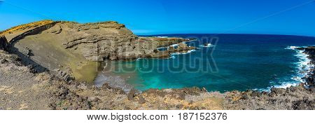 Green Sand Beach, Big Island, Hawaii