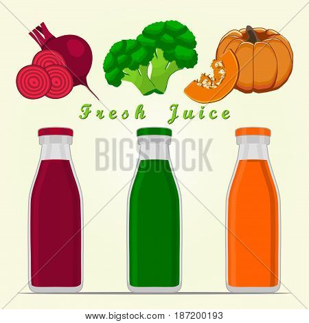 Vector illustration of logo for vegetables beet broccoli pumpkin cut sliced.Beet drawing consisting of peel fruits ripe sweet food leaf.