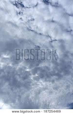 Blue sky background with white clouds. Clouds with blue sky. Clouds background. Sky print. Clouds print. View on beautiful white clouds in a blue sky. Cloudy Weather. White Cloud Formations.