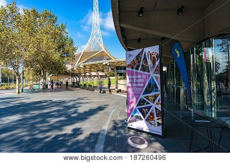 Arts Centre Melbourne Advertisement In Arts Precinct
