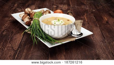 Creamy Mushroom Soup