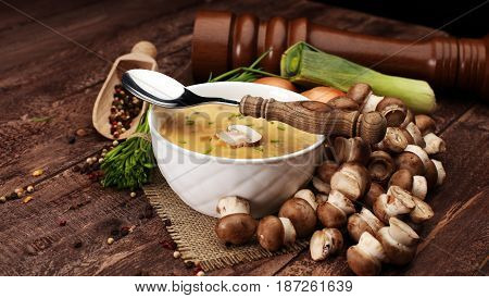 Creamy Mushroom Soup