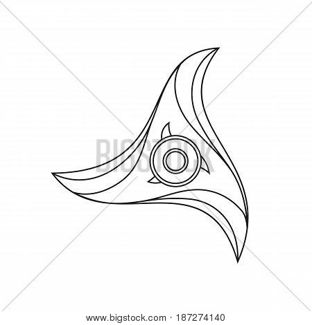 Hand spinner. Stress relief ridget toy icon, EDC toy sample use in website advertisement marketing promotion brochures banners. Vector illustration