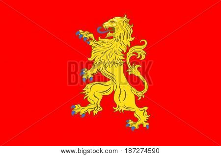 Flag of Valenciennes is a commune in the Nord department in northern France.