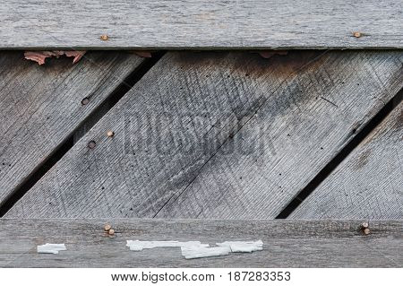 Detail Of Weathered Wood