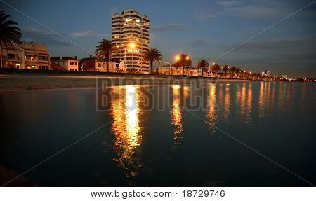 หาด St.kilda ในเมลเบิร์น