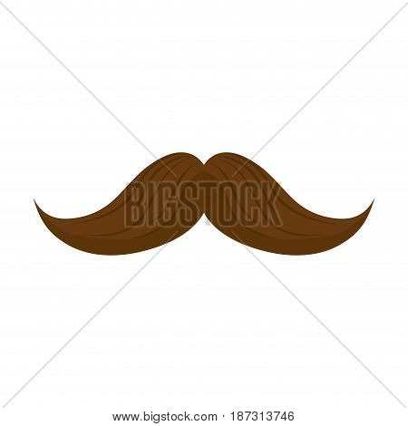 man mustahe and attractive fashion design, vector illustration