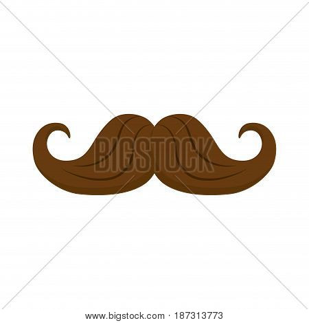 man mustahe and attractive fashion design, vector illustration