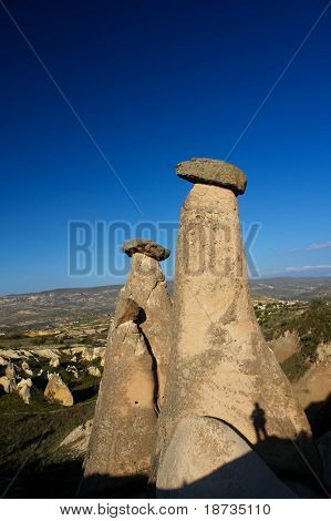 Cappadocia - Turkiet, fechimneys
