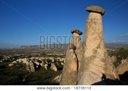 Cappadocia - Turkiet, fechimneys