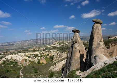 Cappadocia - Turkiet, fechimneys