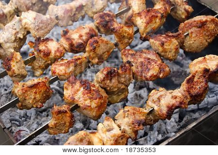 Barbekü et kızartma