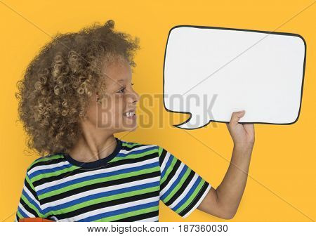 Little Caucasian Boy Smiling Chatbox